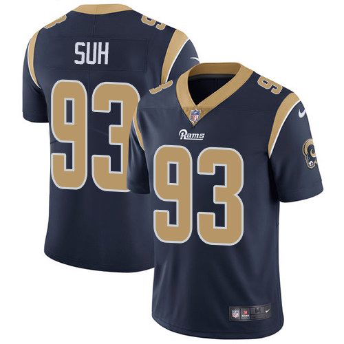 Nike Men & Women & Youth Rams 93 Ndamukong Suh Navy NFL Vapor Untouchable Limited Jersey,We sell and wholesale Nike Men & Women & Youth Rams 93 Ndamukong Suh Navy NFL Vapor Untouchable Limited Jersey on line form chian!